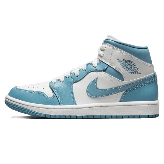 Nike Air Jordan 1 Mid "UNC" Azul / Branco