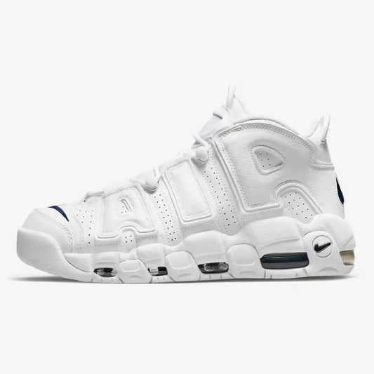 Nike Air More Uptempo '96 White and Midnight Navy
