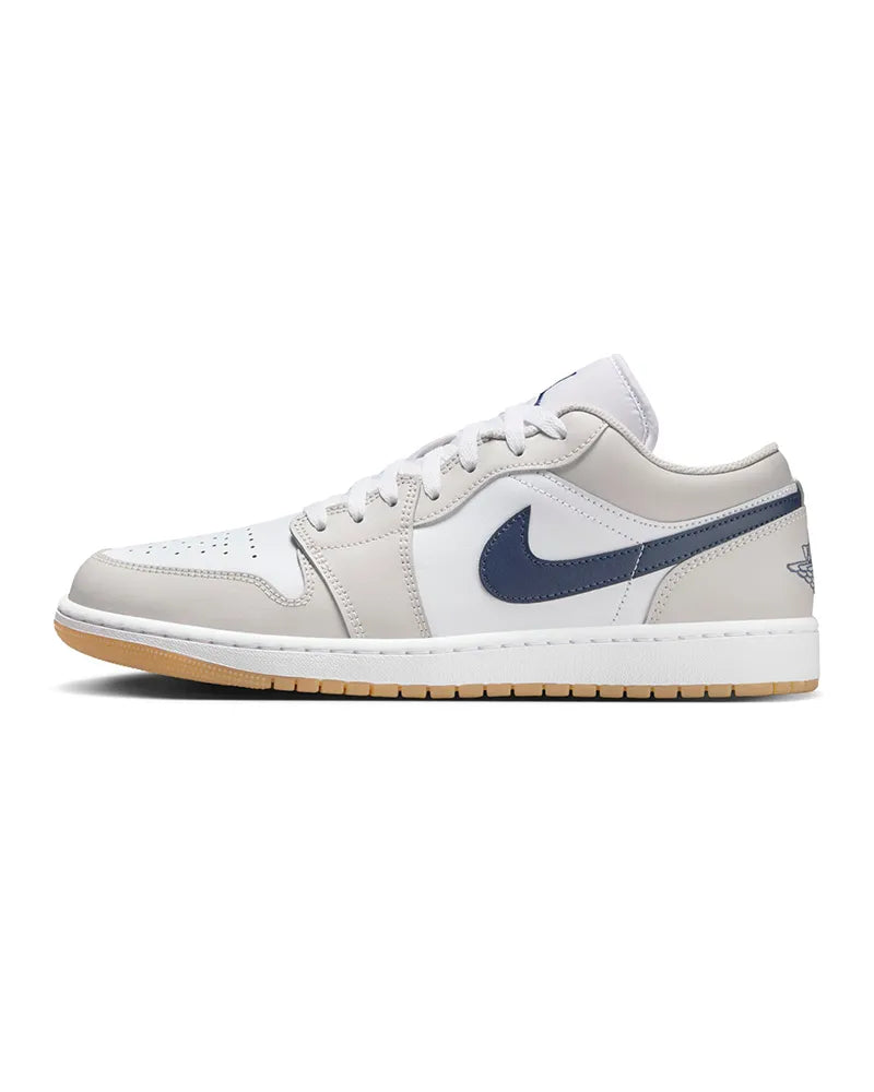 Nike Air Jordan 1 Low Midnight Navy Neutral Grey
