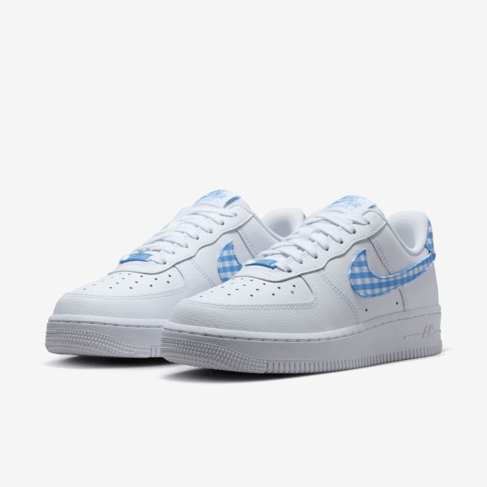 Nike Air Force 1 Low Blue Gingham