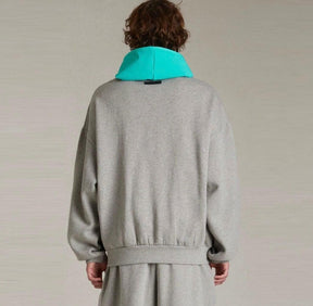 Moletom Fear of God Essentials Hoodie Light Heather Grey Nylon
