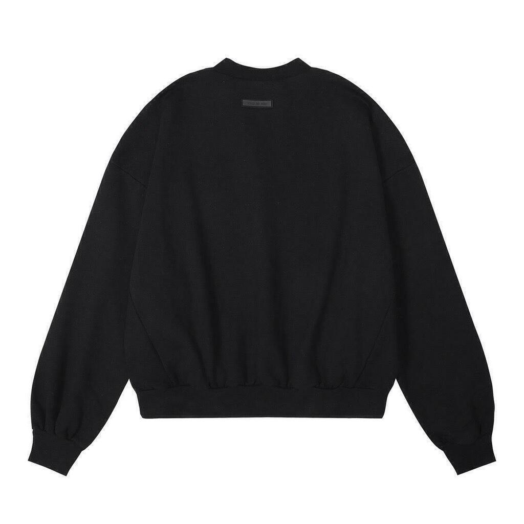 Moletom Crewneck Fear of God Essentials Black