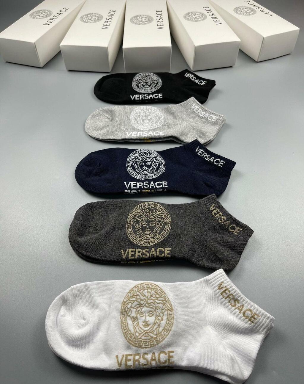 Meia Versace 5 Pares