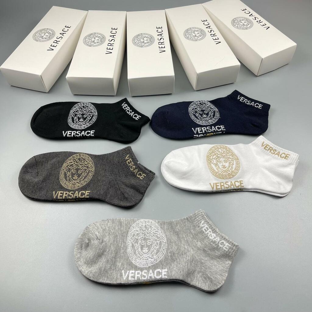 Meia Versace 5 Pares