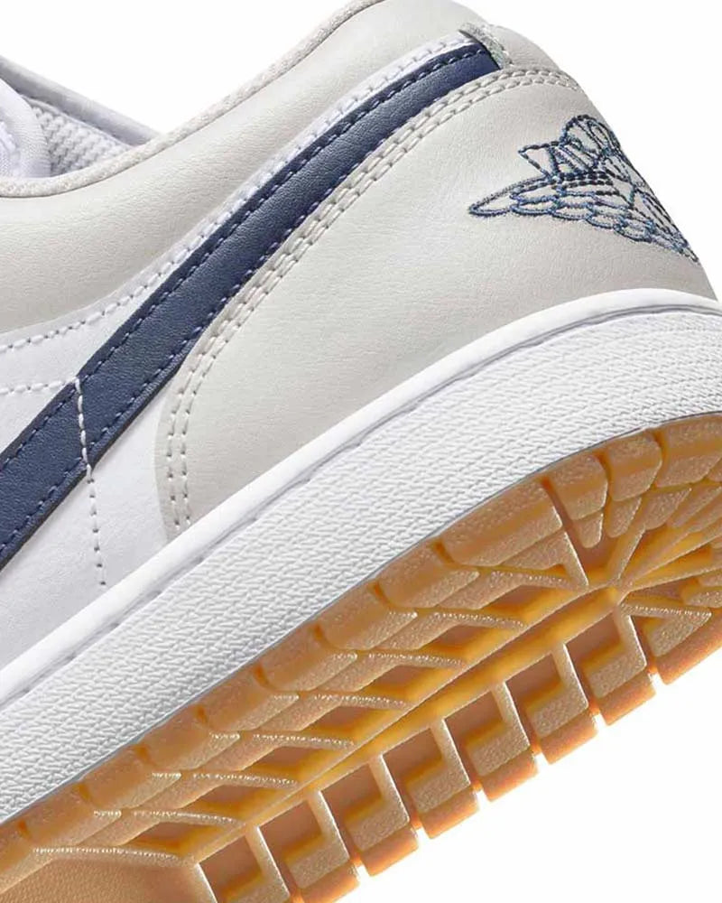 Nike Air Jordan 1 Low Midnight Navy Neutral Grey