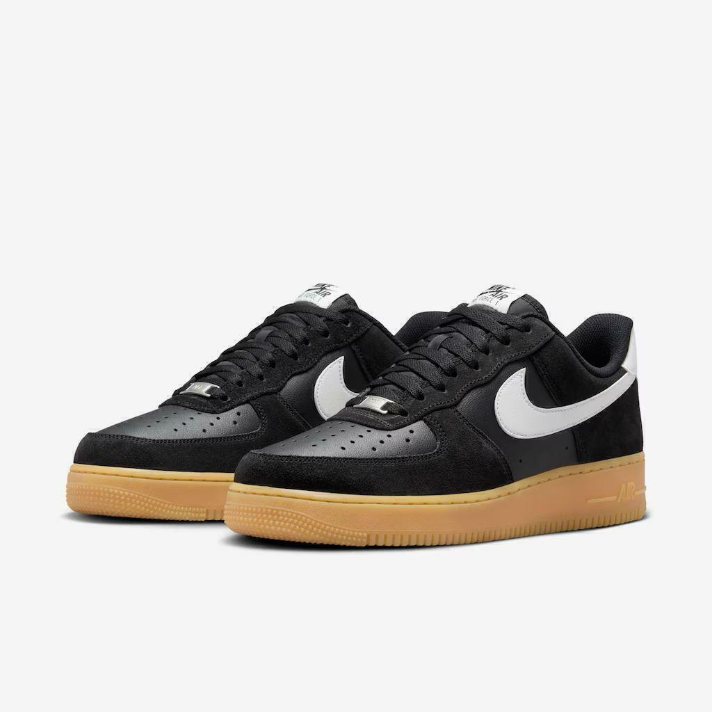 Nike Air Force 1 Low Black Summit White Gum