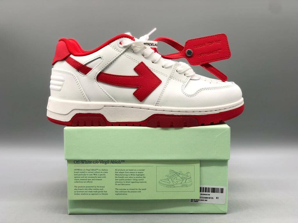 Tênis Off-White White Red