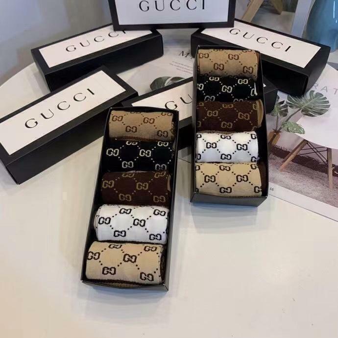 Meias Gucci 5 Pares