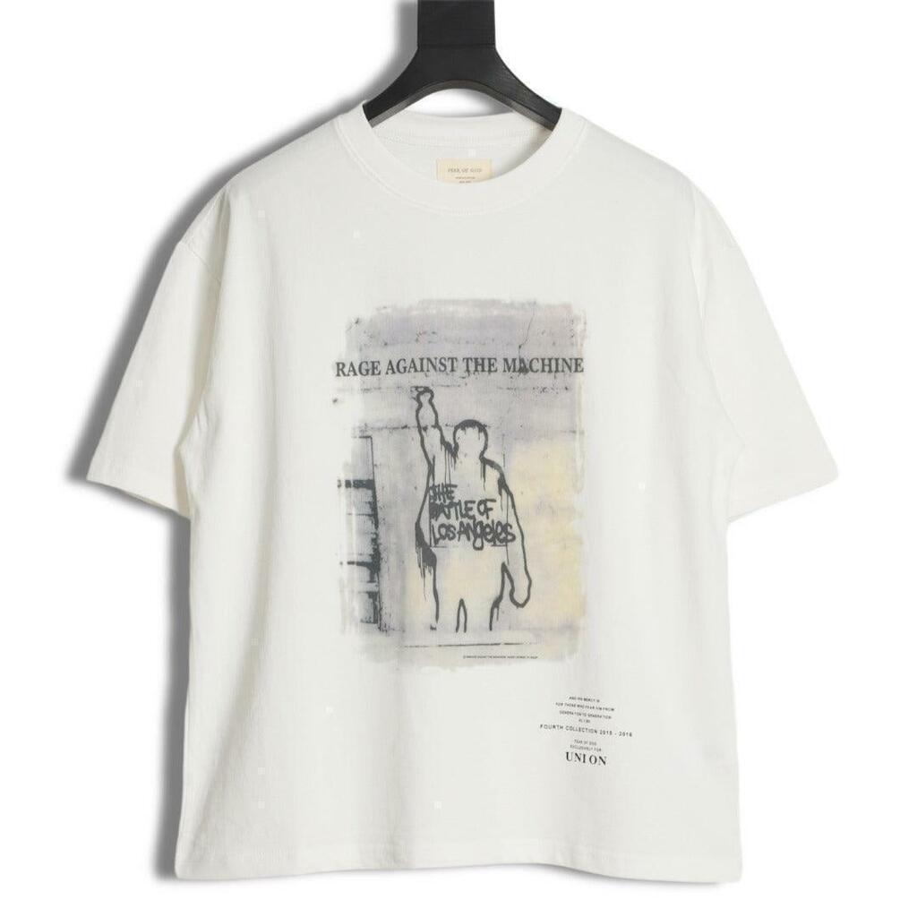 Camiseta Fear Of God Essentials X The Battle Of Los Angeles