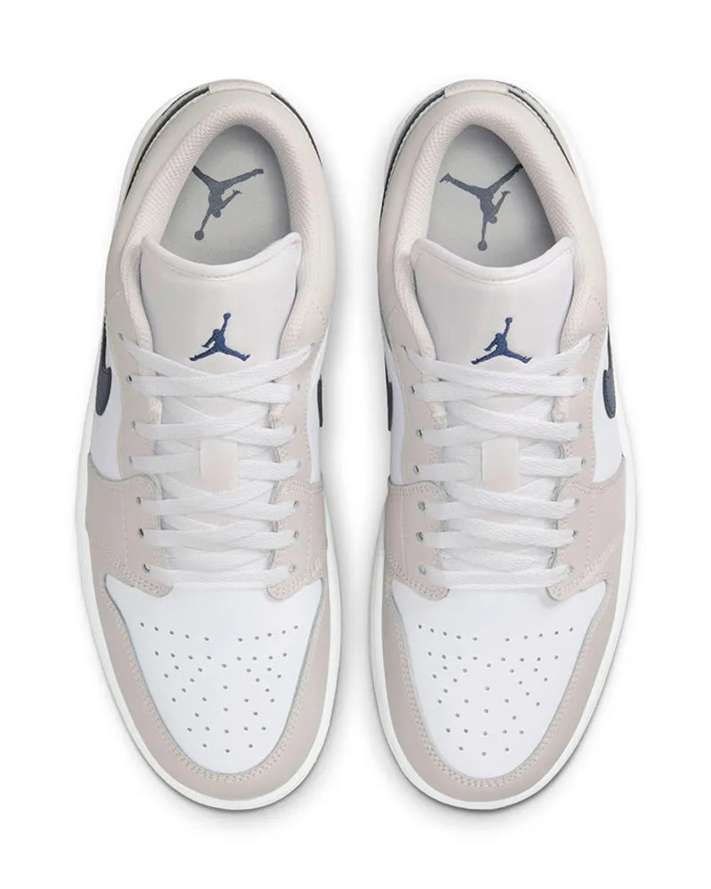 Nike Air Jordan 1 Low Midnight Navy Neutral Grey