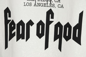 Camiseta Fear Of God Essentials X The Battle Of Los Angeles