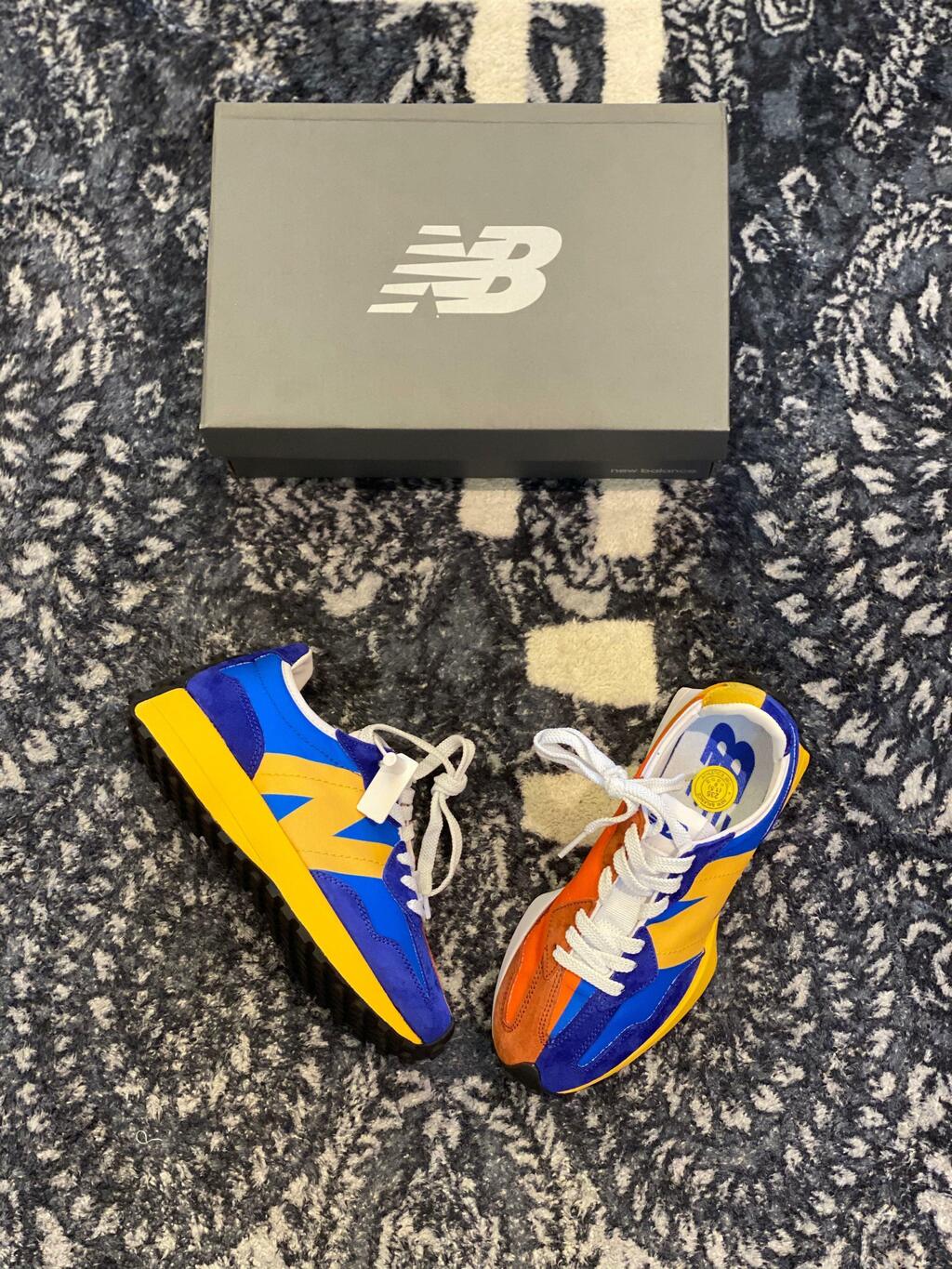 Tênis New Balance 327 'Marine Blue Orange'