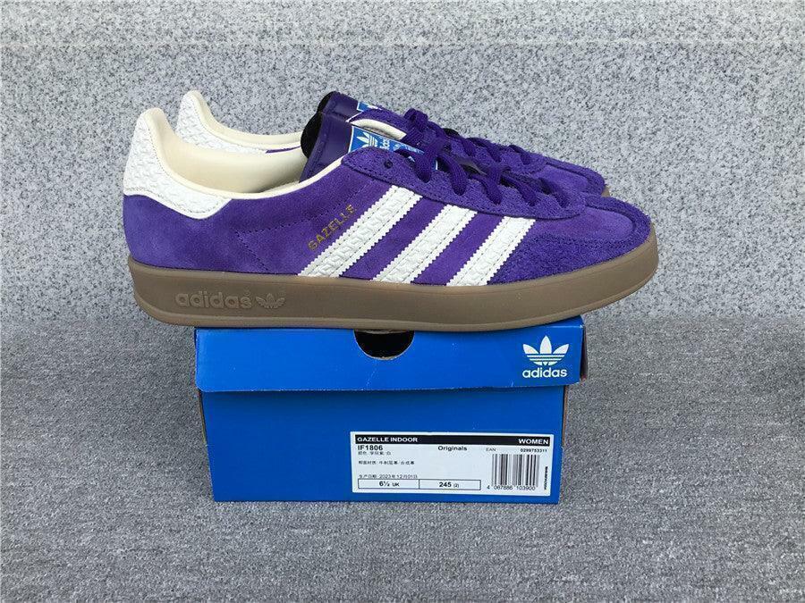 Adidas Gazelle Indoor Purple Core White