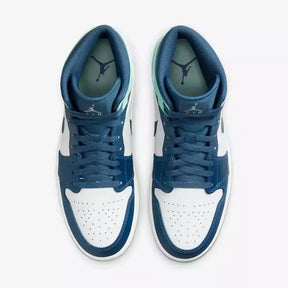 Nike Air Jordan 1 Mid Mystic Navy Mint Foam