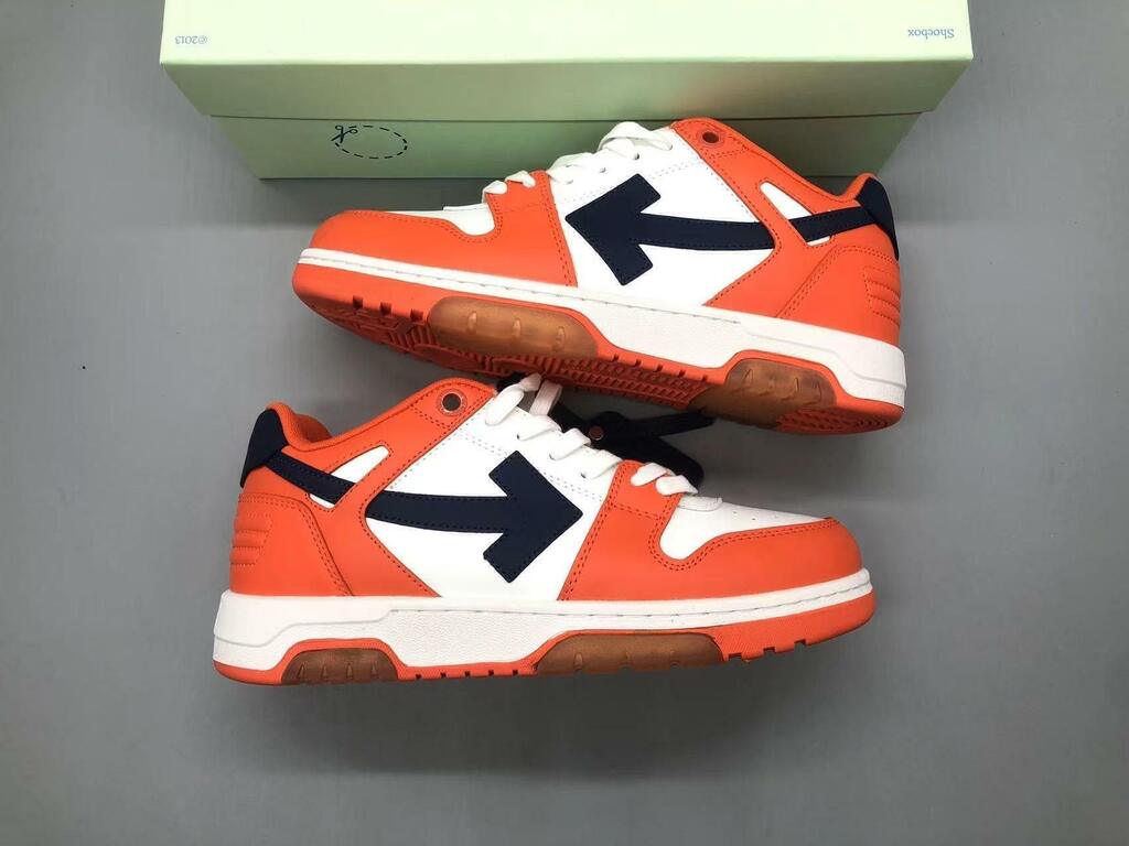 Tênis Off-White White Orange Blue