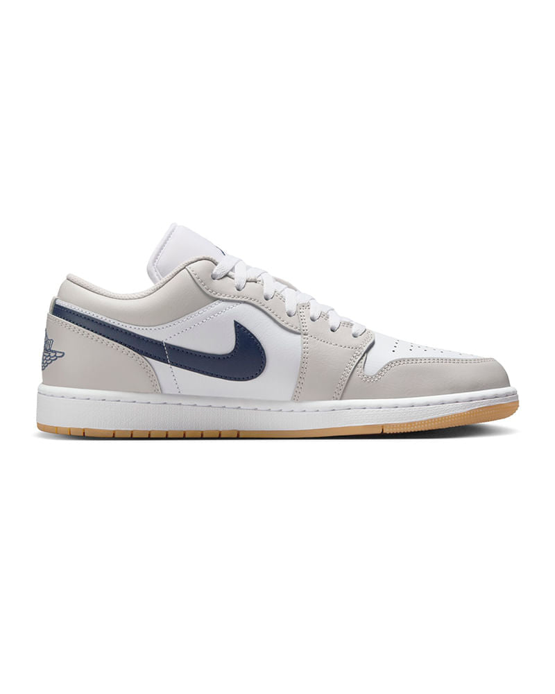 Nike Air Jordan 1 Low Midnight Navy Neutral Grey