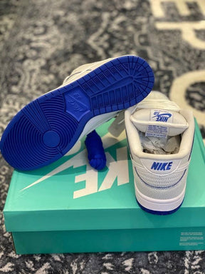 Tênis Nike Dunk SB Low "Premium White Game Royal"