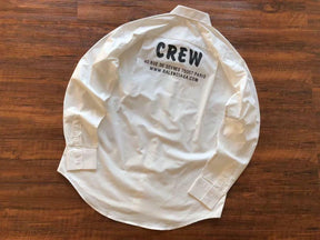 Camisa de Botão Manga Longa Balenciaga Crew