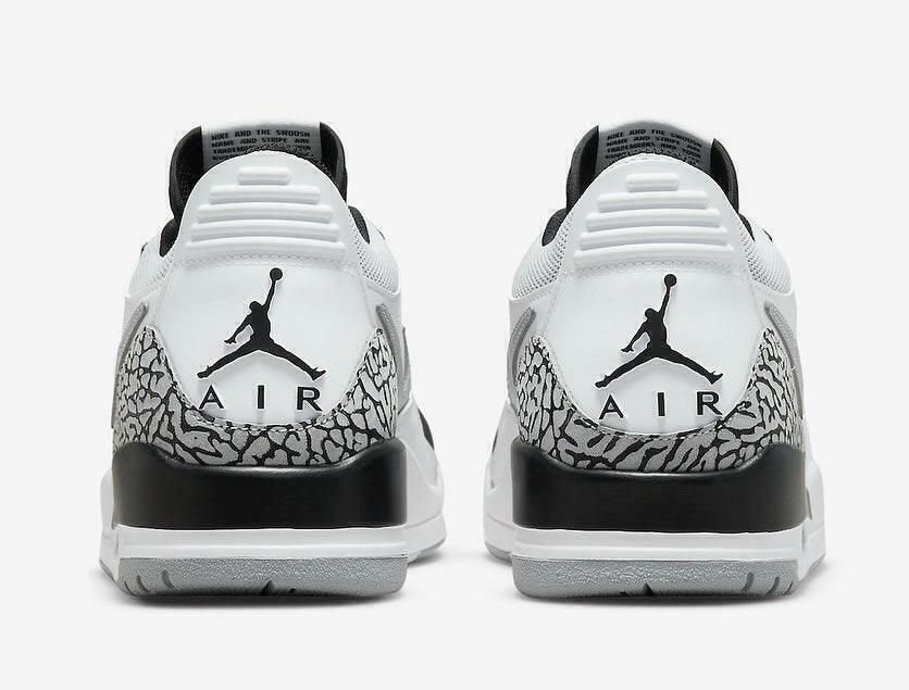 TÊNIS AIR JORDAN 312 LEGACY LOW "LIGHT SMOKE GREY"