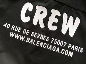 Camisa de Botão Manga Longa Balenciaga Crew
