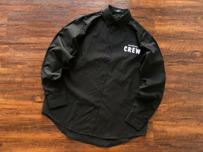 Camisa de Botão Manga Longa Balenciaga Crew