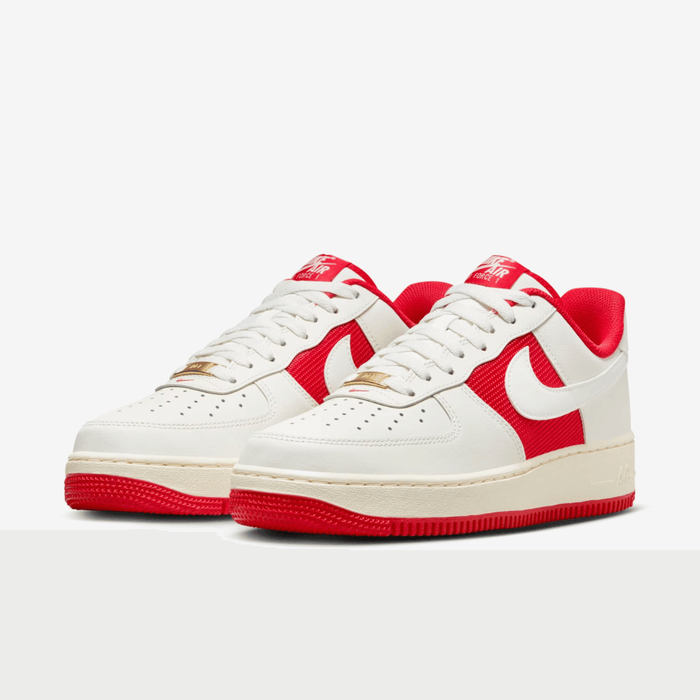 Nike Air Force 1 Low Sail University Red