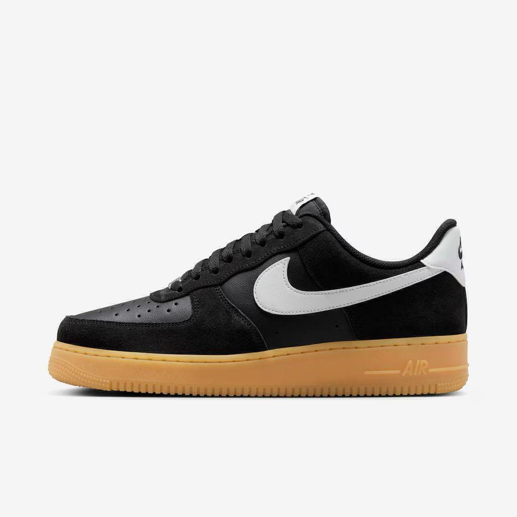 Nike Air Force 1 Low Black Summit White Gum