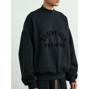 Moletom Crewneck Fear of God Essentials Black