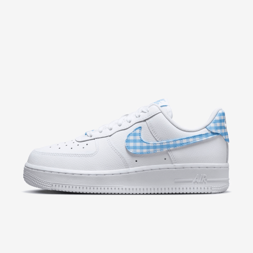 Nike Air Force 1 Low Blue Gingham