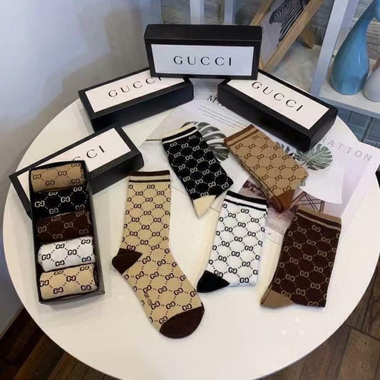 Meias Gucci 5 Pares