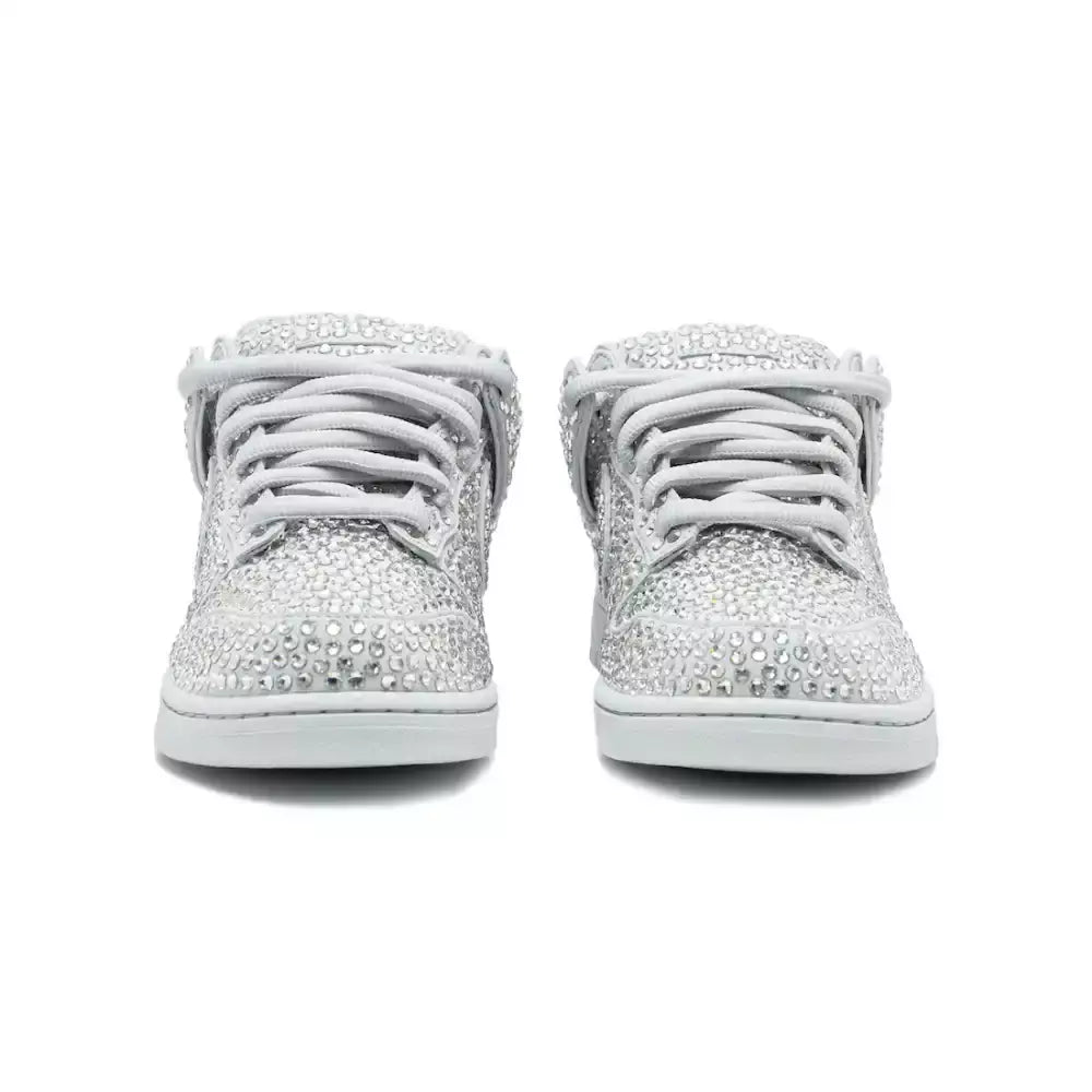 CPFM x Swarovski x Nike Dunk Low Pure Platinum