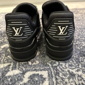 Louis Vuitton Trainer Black Embossed Monogram