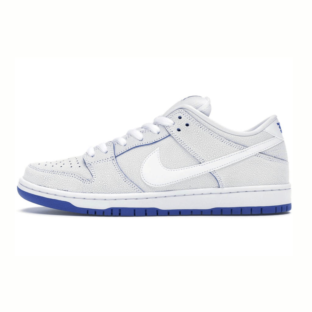 Tênis Nike Dunk SB Low "Premium White Game Royal"